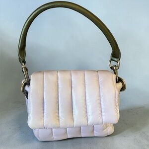 Think Royln Bar Bag Quilted Purple Mini Shoulder Handbag